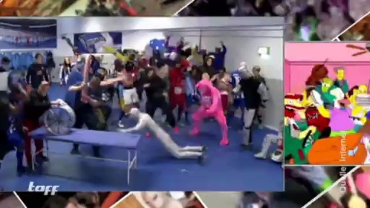 Harlemshake München - QSO4YOU bei taff (Pro7)