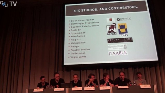 Pressekonferenz German All Stars (Game Red Black Fate) gamescom 2013 - QSO4YOU TV (English)