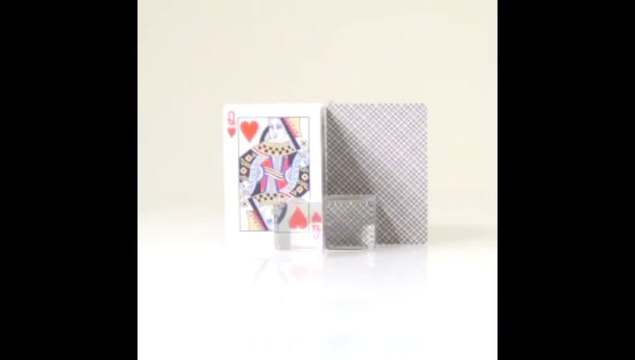 Vintage Plaid Playing Cards (California Blue) by Dan and Dave Buck - Magic Trick