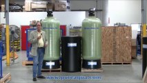 Pure Aqua| Commercial Twin Water Softener Ecuador 120,960 GPD
