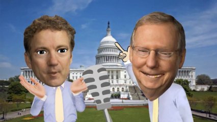 Shocking Footage Of Conversation Between Rand Paul and Mitch McConnell Has Surfaced!!