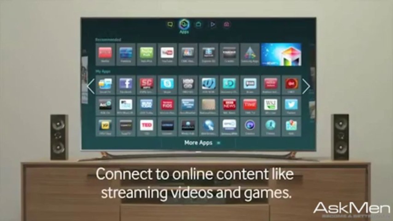 Samsung Smart TV Features Overview video Dailymotion
