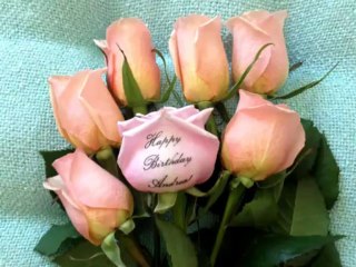 Let customized flowers say it for you...