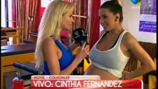 TeleFama.com.ar Cinthia Fernández anunció su fecha de parto