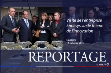 Visite de l'entreprise Ennesys, sur le thème de l'innovation
