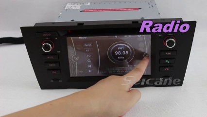 Car radio upgrade replacement for BMW 3 series  e90