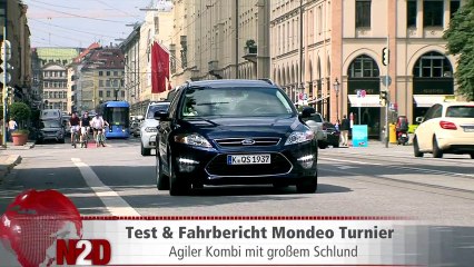 Test & Fahrbericht Ford Mondeo Turnier: Agiler Kombi mit großem Schlund