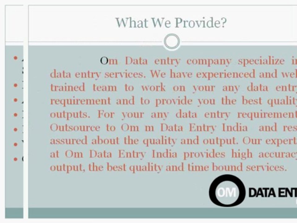 Outsourcing Transcription Services