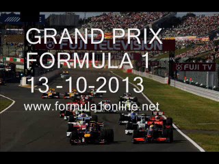 JAPANESE 2013年フォーミュラ1レースグランプリライブ