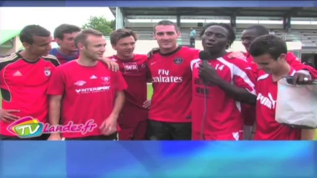 Tournois de foot pour les fêtes du quartier Mora à Soustons