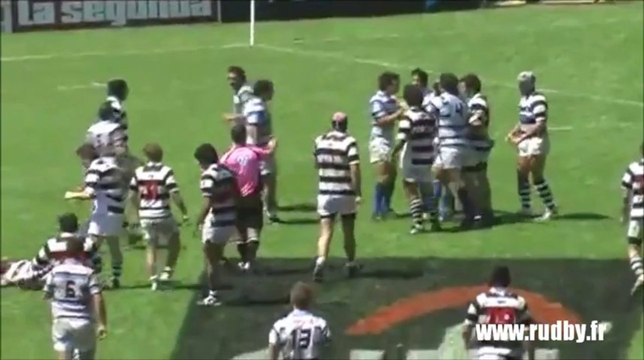 Rugby le Plus gros plaquage destructeur
