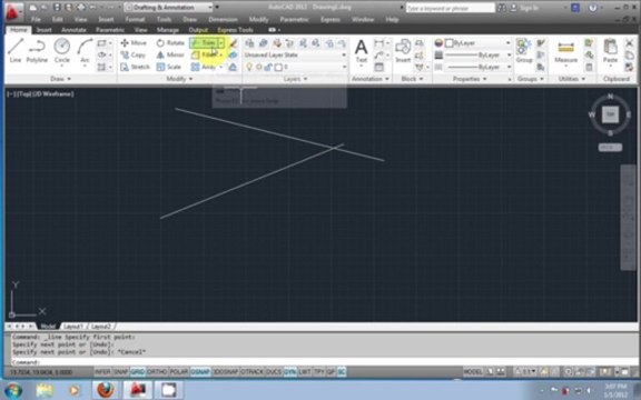 AutoCAD 2012 urdu tutorial part3 - Using the modify commands pt2 by MNRAQ