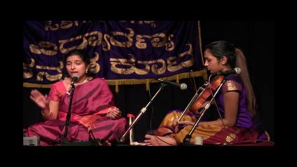 VIDYARANYA KANNADA KUTA: DASA DAY:FEATURED ARTIST: ARCHANA RAJESH: "EESHA NINNA CHARANADALLI"