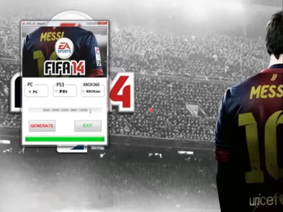 FIFA 14 Keygen, Key GENERATOR PC,PS3,XBOX360