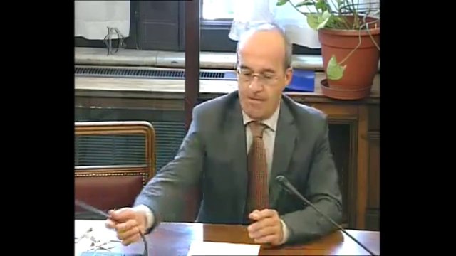 Roma - Audizione Prefetto Franco Gabrielli su riforma protezione civile (09.10.13)