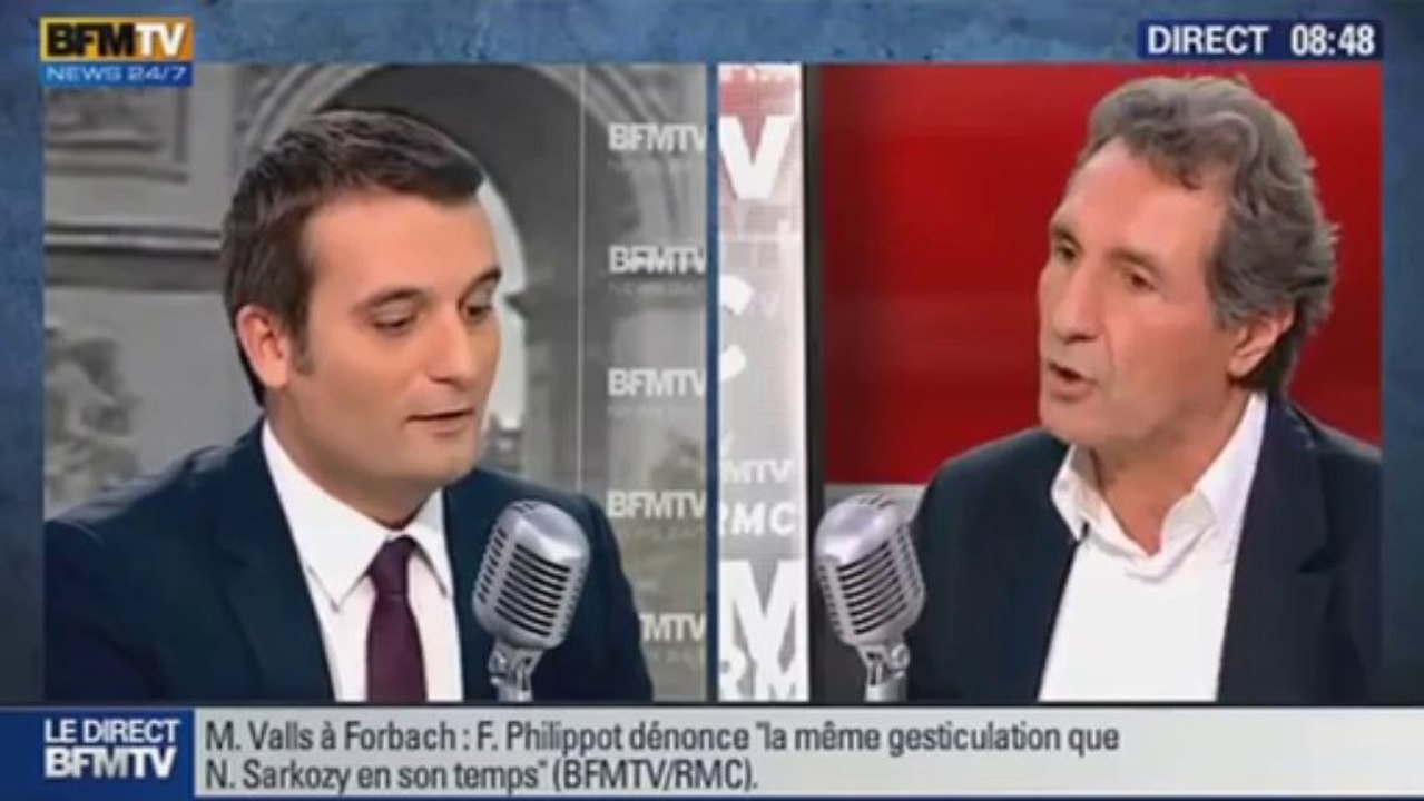 Florian Philippot - Bourdin Direct - 09-10-2013
