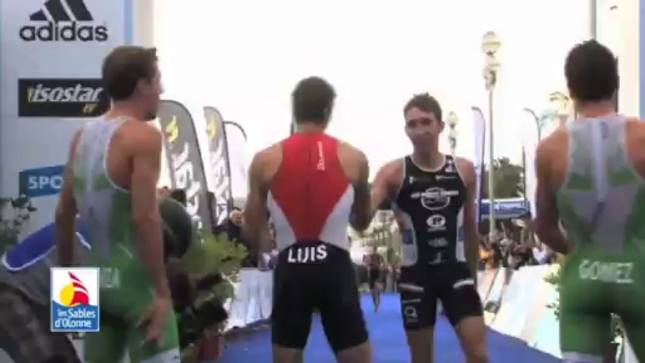 Réception des triathlètes champions de France par équipe