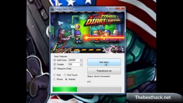 Zombie Dairy Hack for Gold Coins, Crystals and Weapons