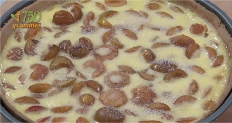 Recette de Flan à la mirabelle - 750 Grammes