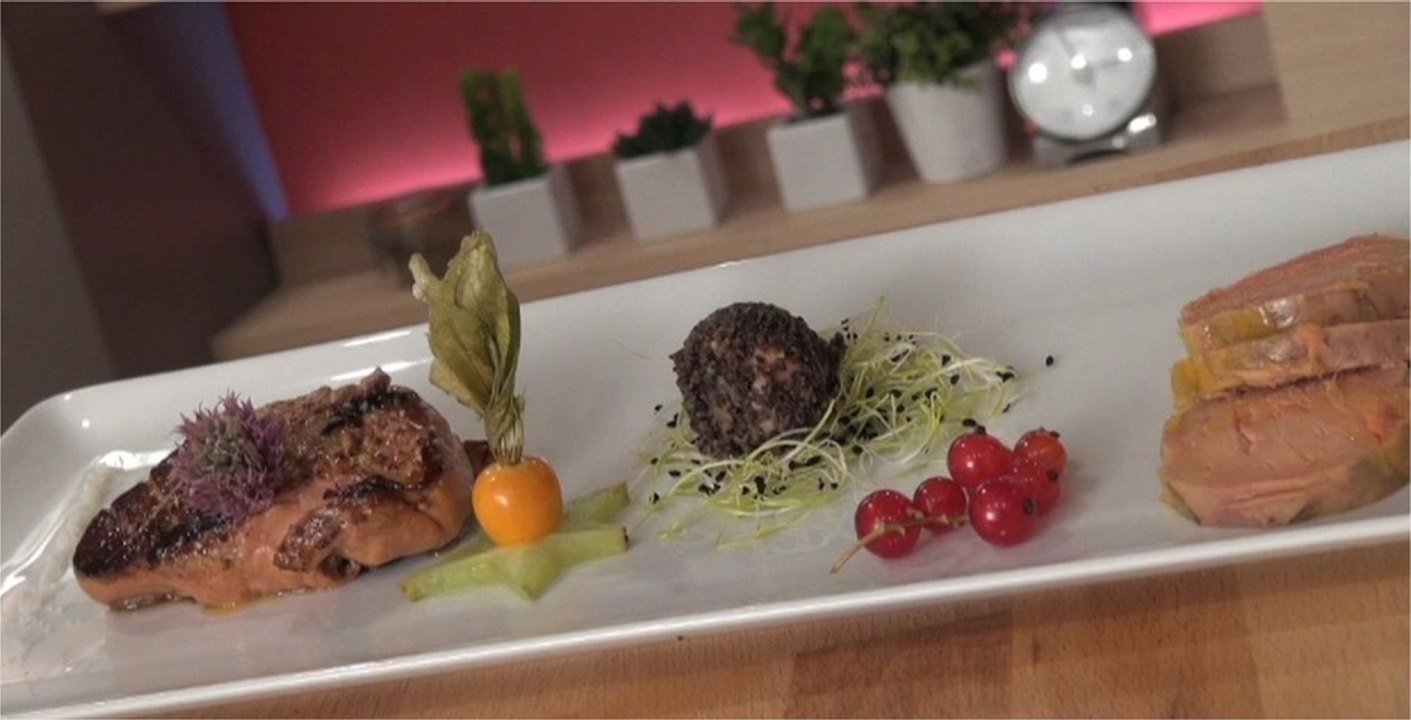 Recette de Trilogie de foie gras - 750 Grammes