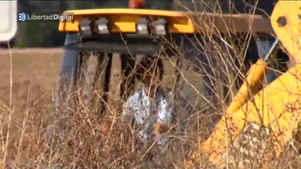 La Policía halla 'trozos de red naranja' en la finca, tal y como declaró Carcaño