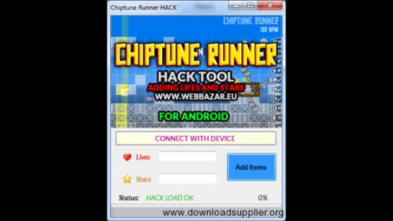 Chiptune Runner Hack Tool Android iOS Download (2013)