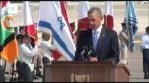 Ao desembarcar em Israel, Obama diz que 