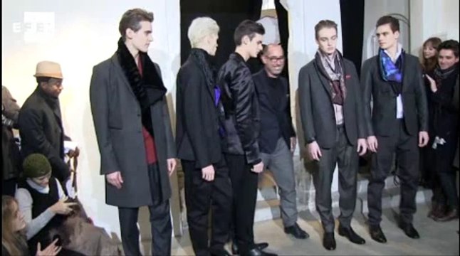 Estilista Gustavo Lins apresenta suas criações na semana de moda de Paris