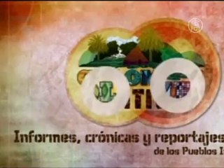 Индейцы Колумбии делают свои теленовости