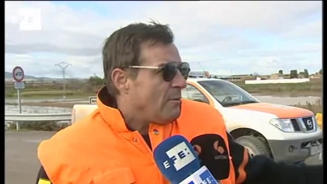 Temor en los pueblos de la Ribera del Ebro por la crecida del río