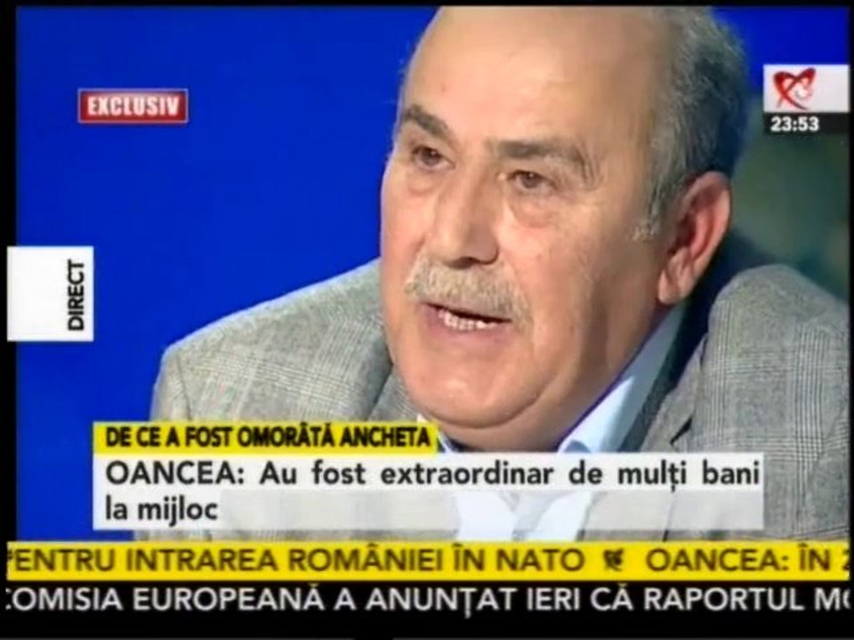 2/2 - Procurorul GHEORGHE OANCEA - dezvaluiri despre dosarul ROSIA MONTANA la "Jocuri de putere"