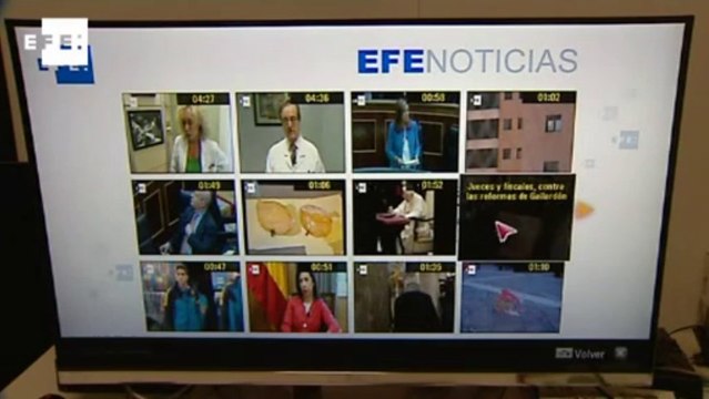 EFE lanza una aplicación para televisiones inteligentes de la mano de LG