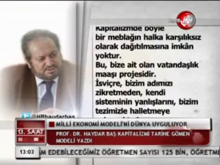 MİLLİ EKONOMİ MODELİNİ DÜNYA UYGULUYOR