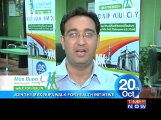 Register for Max Bupa Walk for Health