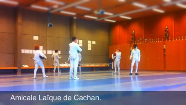 Escrime à l'Amicale Laïque de Cachan