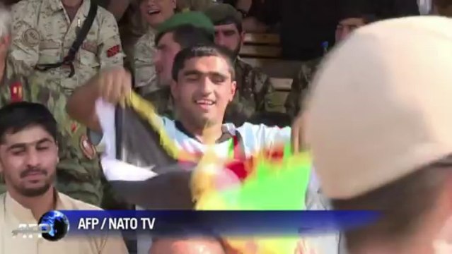 Kaboul: un match de foot entre l'ISAF et l'armée afghane