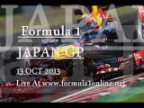Watch Formula 1 JAPAN GP 2013 Live Race Online