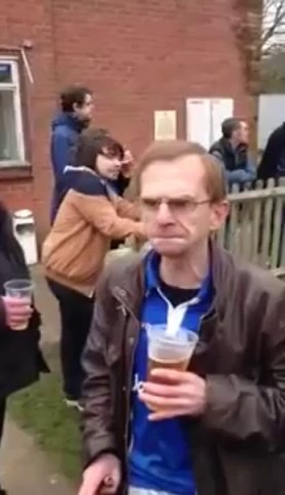 Un hooligan anglais