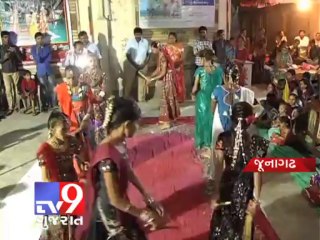 Height of Superstition - Girls made to do garba raas on broken glass pieces