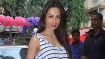 Malaika Arora Khan at Naturals Marvie Lounge launch