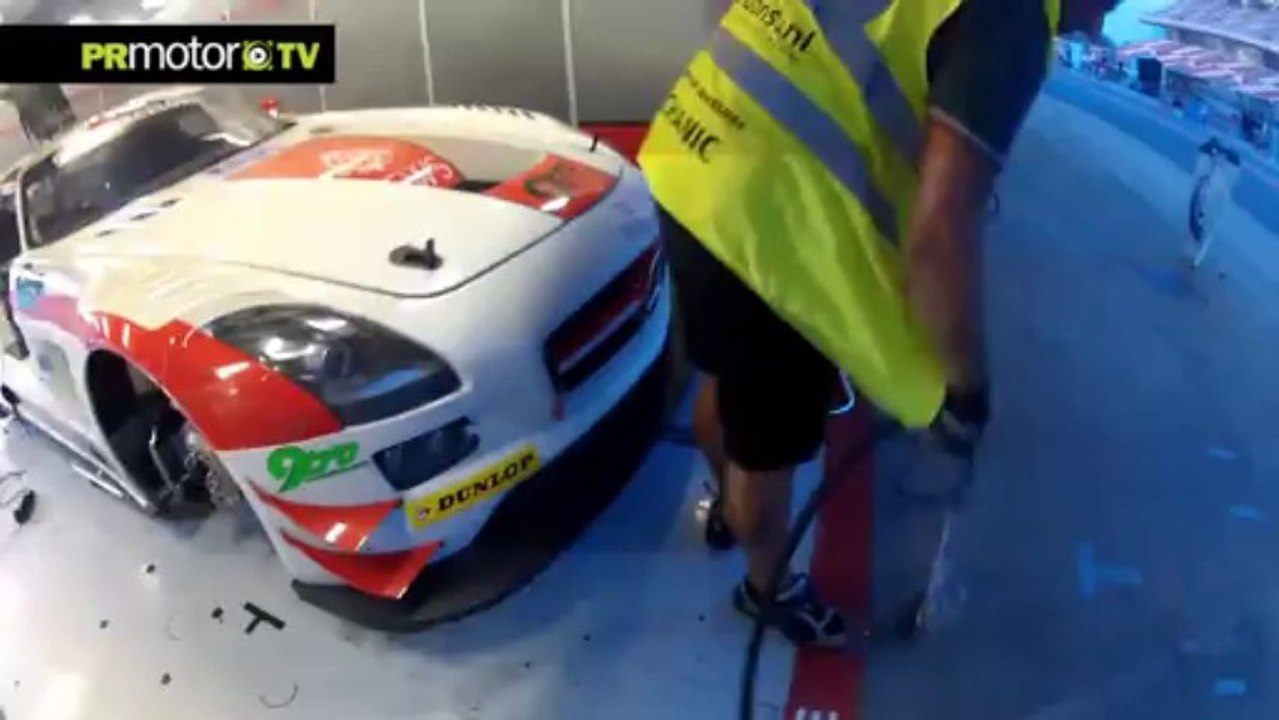 Mercedes Benz SLS AMG GT3 en las 24 Horas de Montmeló 2013 by PRMotor Tv Channel (HD-720p)