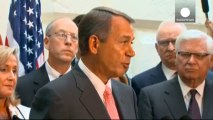 US government stand-off: Boehner not backing down