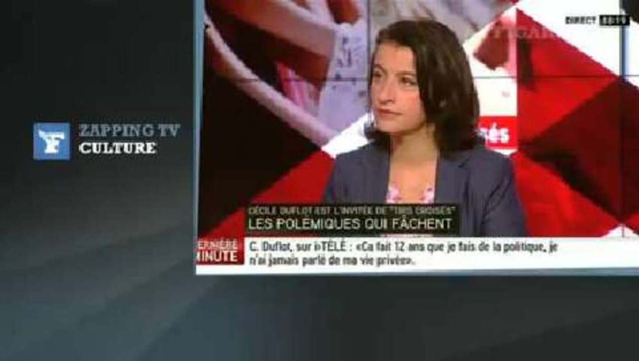 Zapping TV : Audrey Pulvar demande à Cécile Duflot si elle est toujours avec Xavier Cantat