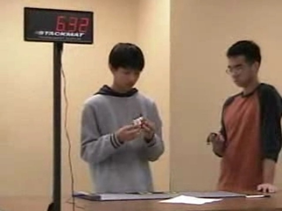 Record Rubik's Cube