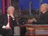 Bill Clinton on David Letterman's Late Show: The Importance of Clean Water