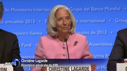 Crise budgétaire américaine: Christine Lagarde réagit