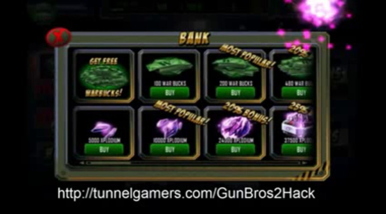 ▶ Gun Bros 2 Hack * Pirater [FREE Download] October - November 2013 Update