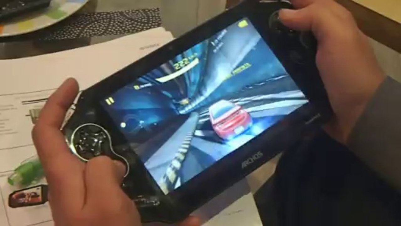 Asphalt 8 sur l'Archos GamePad 2