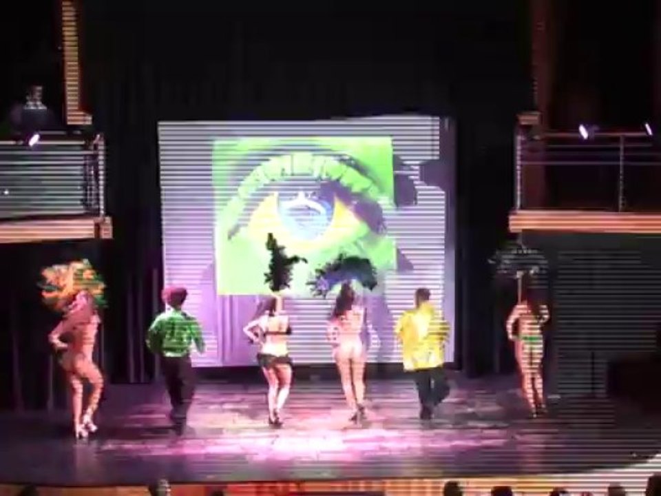 Show Chaud Bar de la Rive - été 2013 - tableau BRESIL