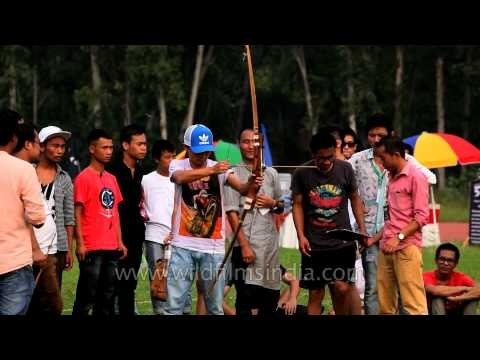 Archery Competition : At the 50th Naga Fest-Delhi